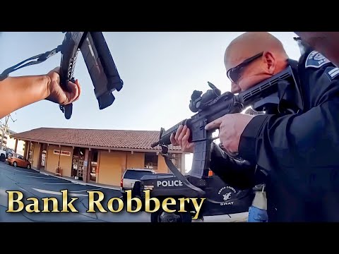 Bodycam: Bank Robbery With A Fake Bomb Fatal Shooting. March 26, 2024. Fullerton, California