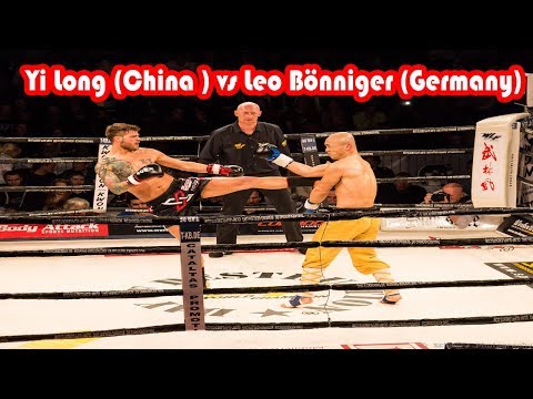 Yi Long China vs Leo Bönniger Germany - Kickboxing Fight - Kikbox maçı