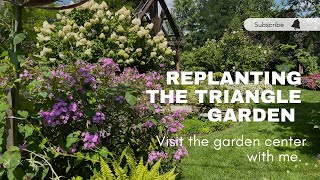 Re-Planting The Triangle Garden After Having a Huge Tree Removed | EverCrest