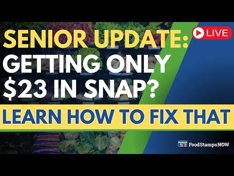 How to Turn Your $23 SNAP Benefits into $200+ (Senior's Guide 2025)