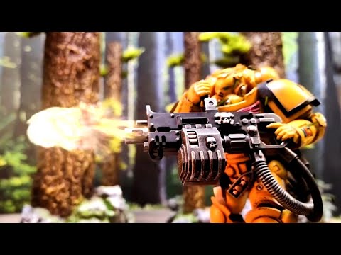 Warhammer 40K Imperial Fists VS Necrons