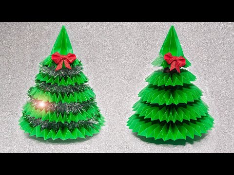 ЁЛКА из бумаги своими руками | DIY paper Сhristmas tree | Сhristmas crafts