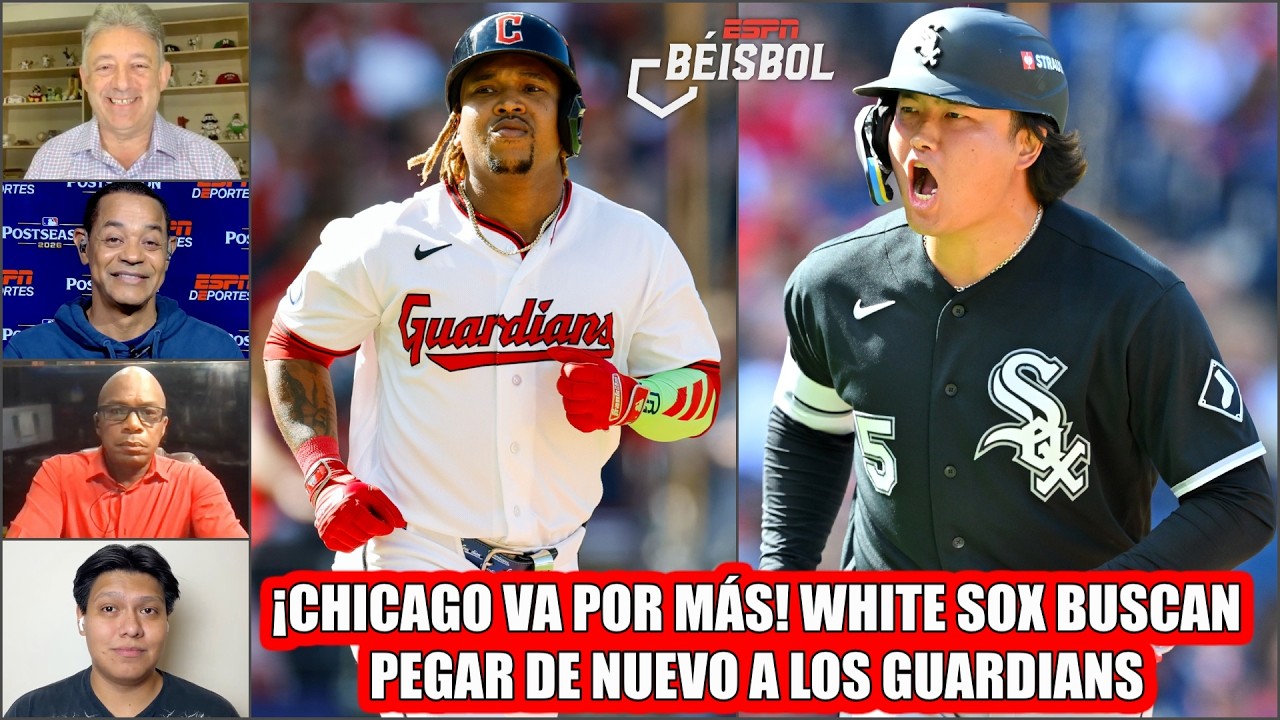 WHITE SOX quieren seguir CALLANDO BOCAS en PLAYOFFS y van por JUEGO 2 vs GUARDIANS | ESPN Beisbol