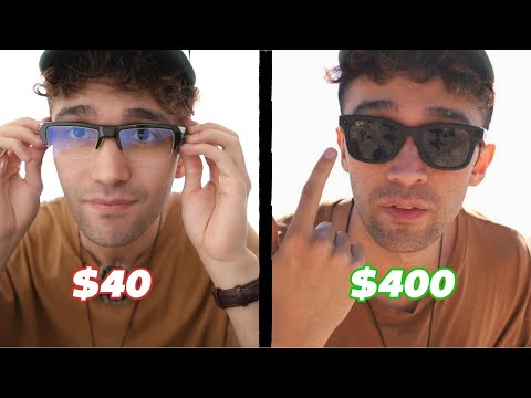 $40 VS $400 Smart Glasses ft. Ray Ban Meta