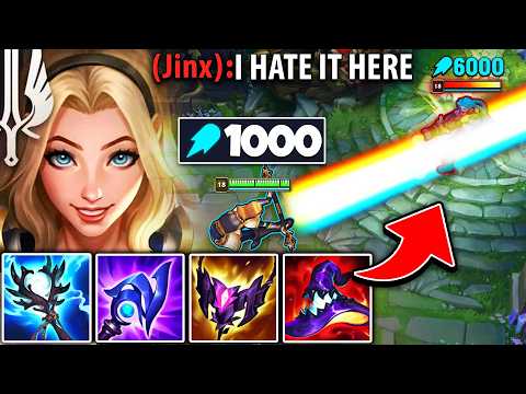 LUX BUT I HAVE 1000 AP AND ONE SHOT YOU IN FOUNTAIN! (THIS JINX WAS TILTED)