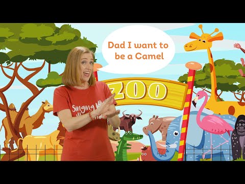 Makaton - DAD I WANT TO BE A CAMEL - Singing Hands