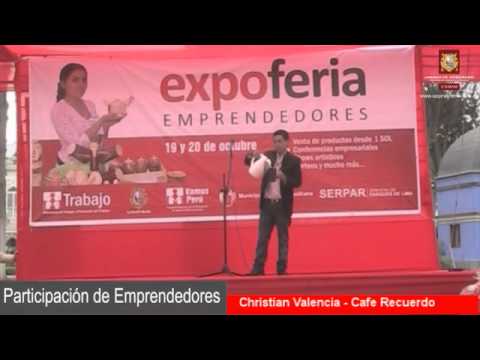 EXPO FERIA 2012 DE EMPRENDEDORES - II Encuentro de Emprendimiento y Networking