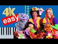 Treetown Theme Song Slow Easy Medium Piano Tutorial 4K