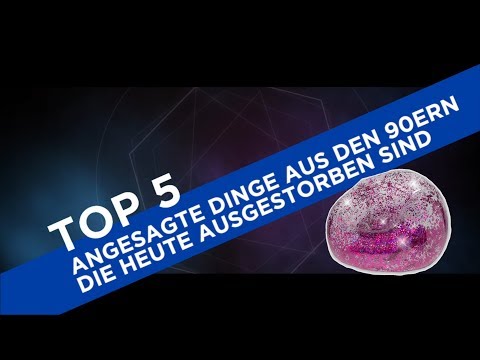 Top 5 Dinge aus den 90ern die heute ausgestorben sind