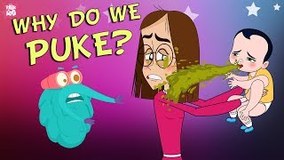 Why Do We Puke? | The Dr. Binocs Show | Best Learning Videos For Kids | Peekaboo Kidz