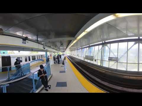 Burnaby - Skytrain - Millennium - Production Way-University - Platform