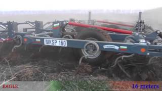 Многоредов култиватор за слята повърхност "Eagle"