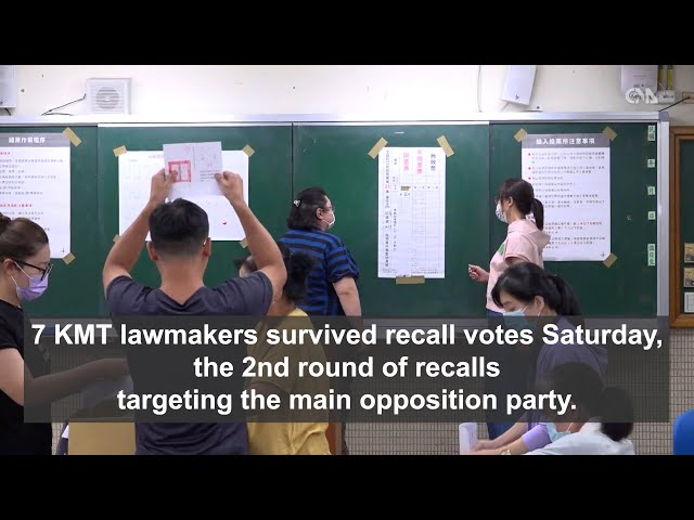 Referendum on 3rd Nuclear Plant, KMT recalls defeated