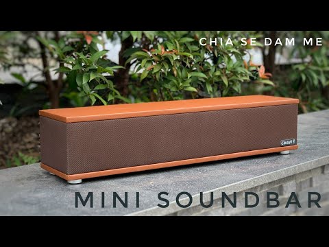 DIY beautiful little soundbar speaker ( SONOS BEAM )