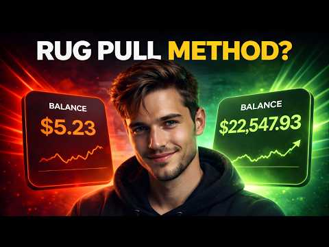 $0 to $22K a Day RUG PULLING Meme Coins! NEW RUG METHOD