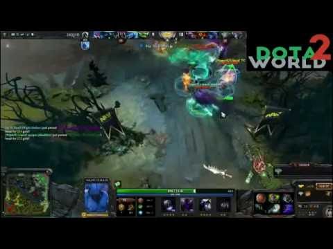 DOTA 2  Dendi Night Stalker  Na'Vi vs Liquid Highlights