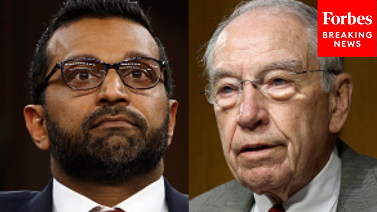 'We Need To Restore Accountability': Chuck Grassley Makes The Case For Trump's FBI Nom Kash Patel