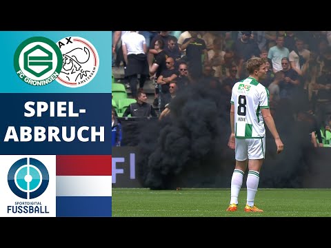 Erneuter Spielabbruch in der Eredivisie! | FC Groningen - Ajax Amsterdam