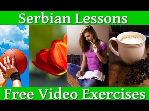 Serbian Lesson 1 - with slow pronunciation