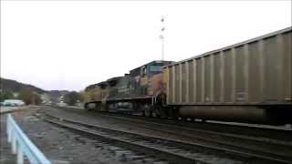 preview picture of video 'Sunday Trains In Pacific, MO 10.26.14'