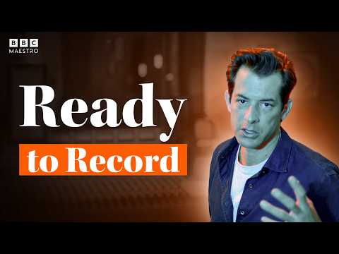 Inside the studio: How Mark Ronson prepares to create music | Meet your Maestro | BBC Maestro