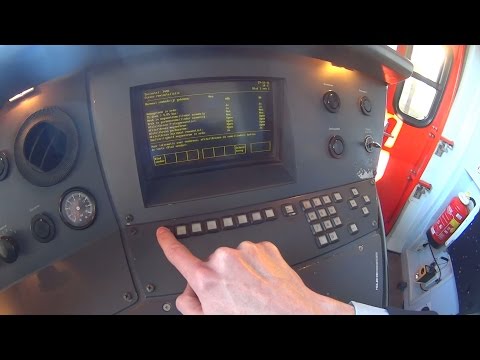 Train Driver's POV dm'90 Zwolle - Kampen 2016