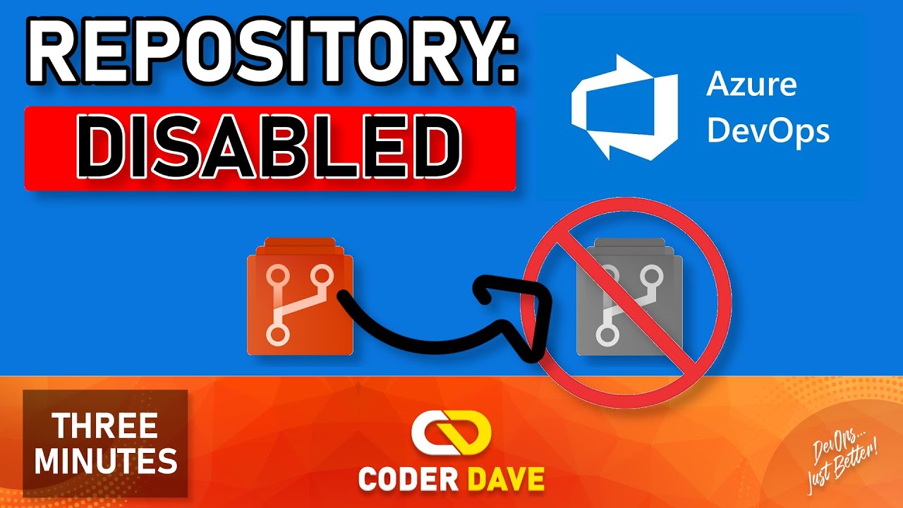 How to Disable a Repository in Azure DevOps (Azure Repos)