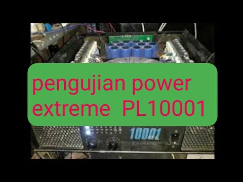 service repair power amplifier extreme pl10001load 4ohms mampu berapa watt @NRaudioserviselektronik