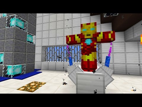 SparkofPhoenix - IRON MAN Suit in Minecraft Vanilla! - Minecraft Map