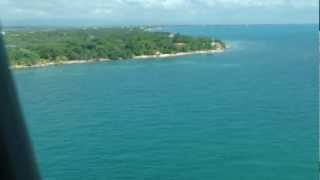 preview picture of video 'Take Off from Placencia to Belize City, Belize'