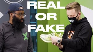 Real or Fake: Yeezy Busta + StockX bust fakes