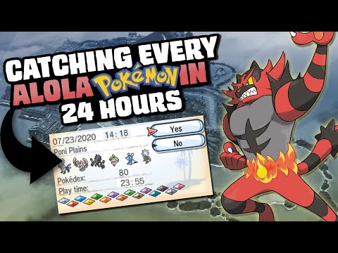 HOW EASILY CAN YOU CATCH EVERY POKEMON IN SUN/MOON?