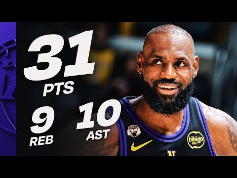 LeBron James STUFFS THE STAT SHEET | January 13, 2026