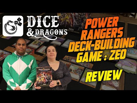 Dice and Dragons - Power Rangers Deck-Building Game Zeo Stronger than Before Review