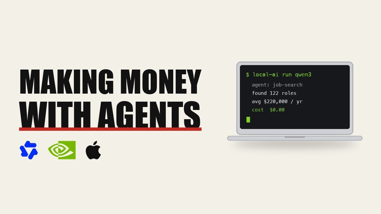 YouTube: How I make Money with AI Agents