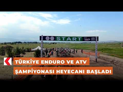Türkiye Enduro ve ATV Şampiyonası heyecanı başladı