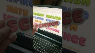Printable 3d effect subject labels #printable #labelsprintables #stickerlabel  #printablestickers