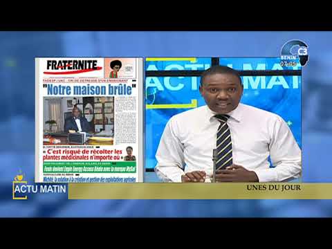 CANAL3-BENIN : Intégralité Actu Matin du Lundi 26 Avril 2021