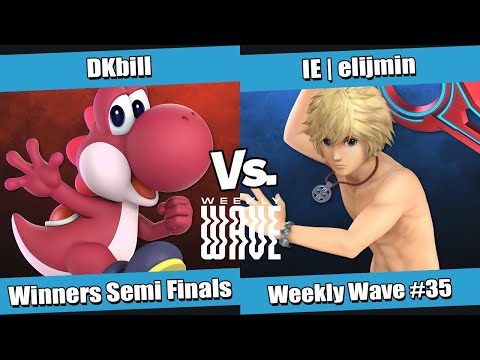 Weekly Wave #35 Winners Semi Finals - DKbill (Yoshi) vs IE | elijmin (Shulk)