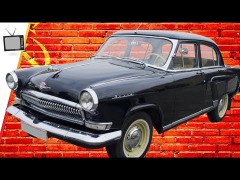 Wolga GAZ M-21 - Unterwegs in einer russischen Limousine der 1960er, sowjetisches Schmuckstück