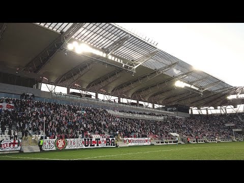 Doping z meczu ŁKS - Garbarnia Kraków