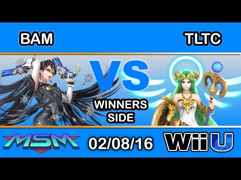 MSM 36 - DP | BAM (Bayonetta) Vs. SCB | TLTC (Palutena) Winners Side - Smash Wii U