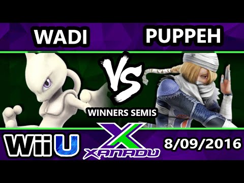 S@X 162 - Wadi (Mewtwo) Vs. Puppeh (Sheik) SSB4 Winners Semis - Smash Wii U - Smash 4