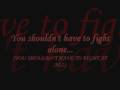 Alexisonfire- To a Friend lyrics 