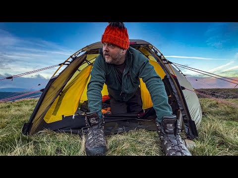 Solo WILD CAMPING in a Soulo TENT