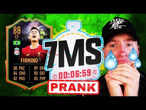 *HUGE FAIL* THE 7 MINUTE SQUAD BUILDER PRANK!!! - FIFA 20 ULTIMATE TEAM