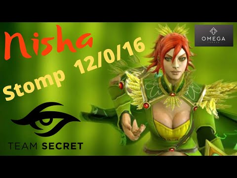 Nisha Mid Team Secret VS Topson OG - Windranger Stomp | Omega League EU Immortal Division