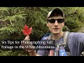 Six Tips for Photographing Fall Foliage in the White Mountains