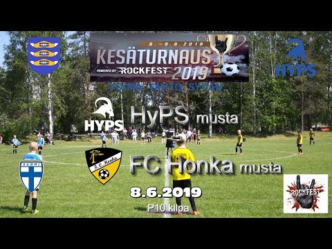 Rockfest 2019 HyPS musta vs FC-Honka musta
