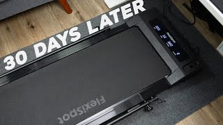 I Tried A Treadmill Desk For 30 Days! FlexiSpot 2 in 1 Treadmill